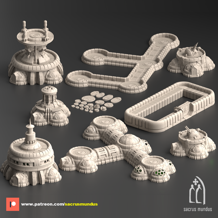 Vahngart Covered Trenches and Bases (Vahngart - Garisoned Moon)