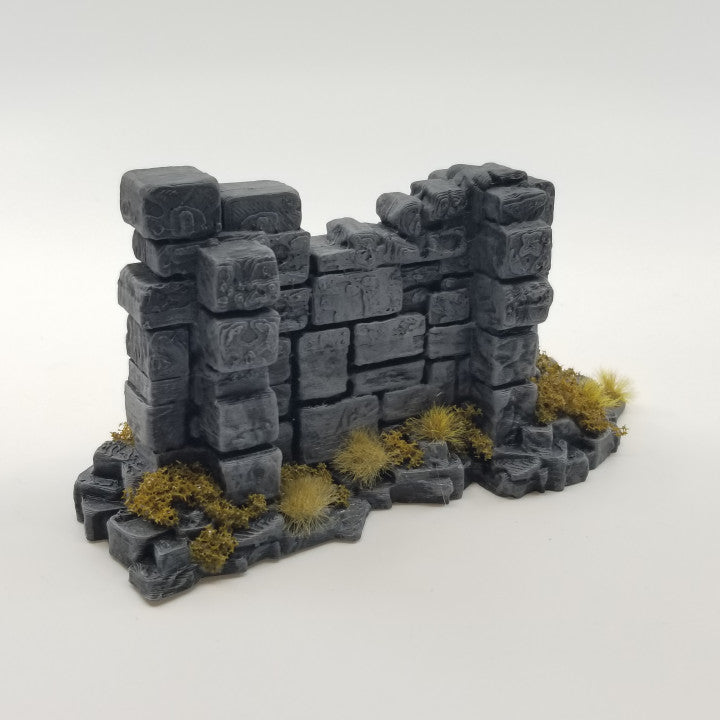 Basic Corner Wall B: Ancient Ruins Terrain Set - image 2