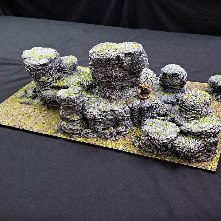 4- Way Module #1 - Modular Spire Design Master Tiles