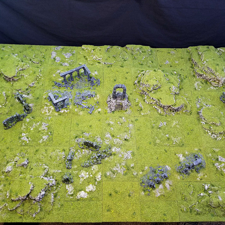 Ancient Ruined Columns Module - Rugged Hills Design Master Tiles - image 3