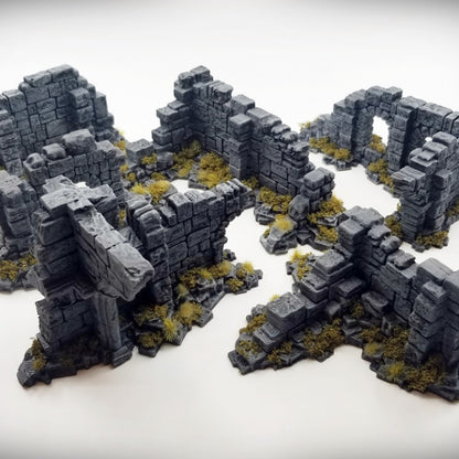 Basic Corner Wall B: Ancient Ruins Terrain Set - image 6