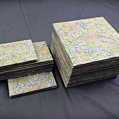 Rough Stone Scatter Tiles Deluxe Set