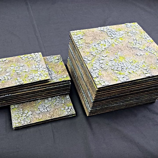 Rough Stone Scatter Tiles Deluxe Set