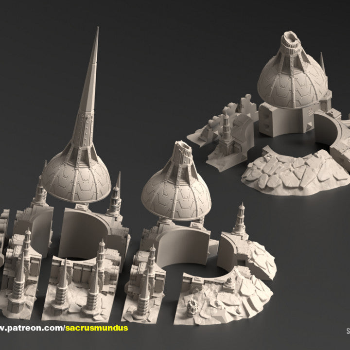 Spire Ruins (Abyssal Redeemer, Crashed Flagship)