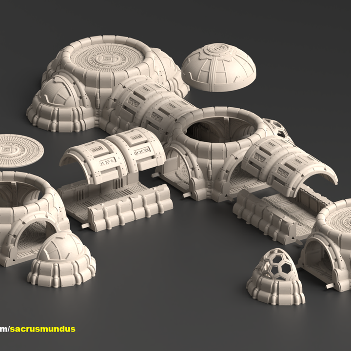 Vahngart Covered Trenches and Bases (Vahngart - Garisoned Moon)